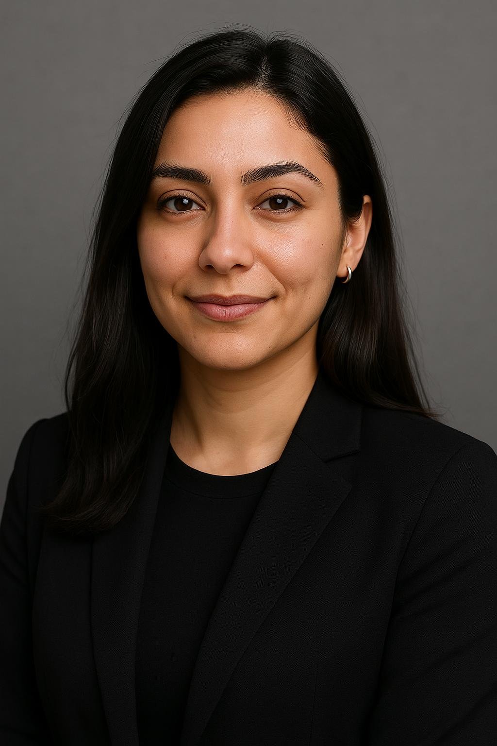 Professional headshot made from the same photo